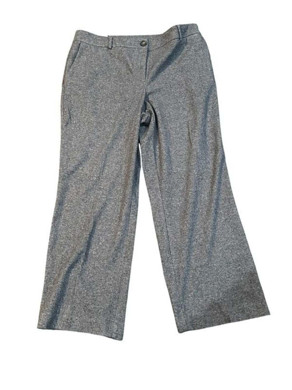 NWT Hilary Radley Brown Herringbone Trousers Size 16